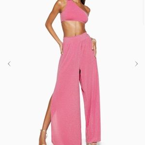 NWT Ramy Brook 3 piece swim set- Rose Pink